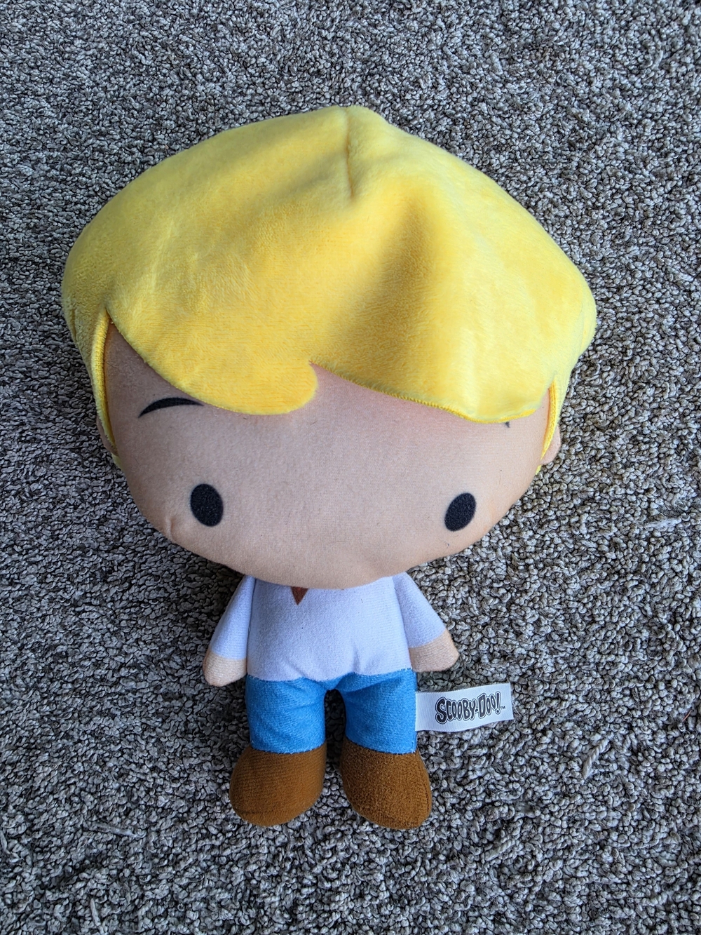 Plush Toy  Fred Scooby Character 11" Tall